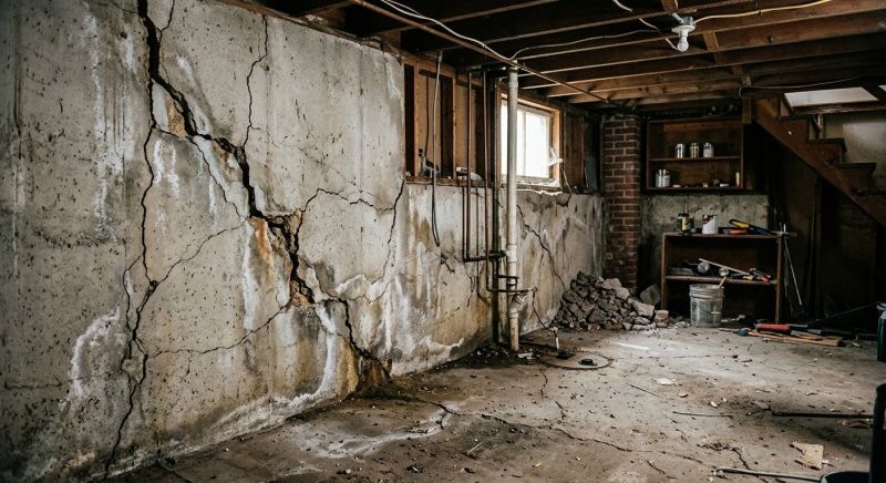 Basement Crack Repair in Bountiful, UT