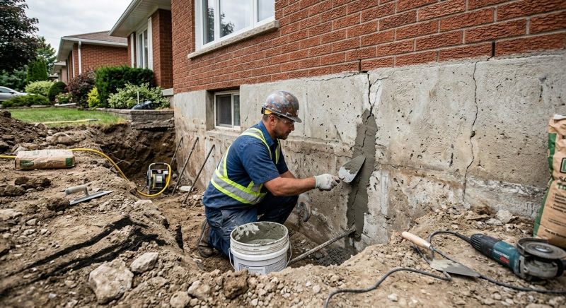 Basement Foundation Repair in Davis County, UT