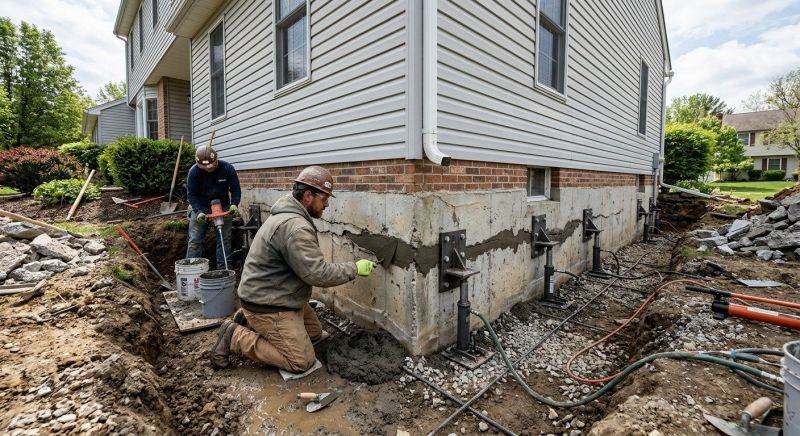 Basement Foundation Repair in Layton, UT