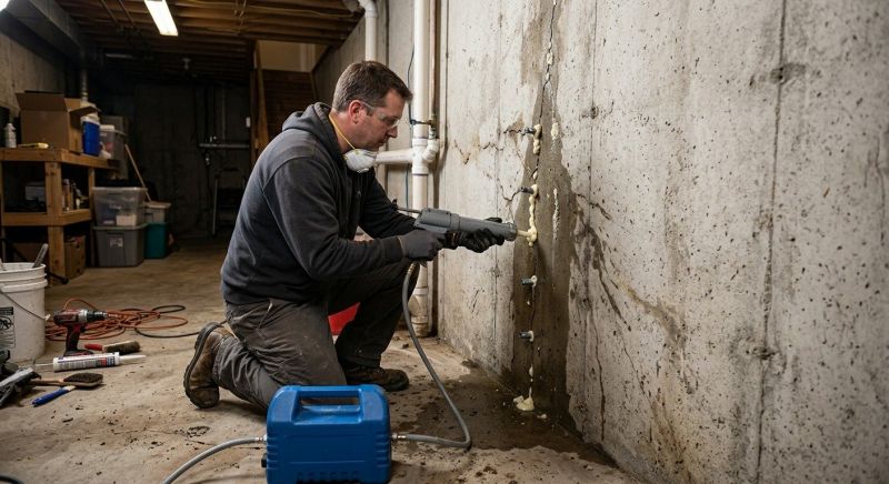 Basement Foundation Repair in Woods Cross, UT