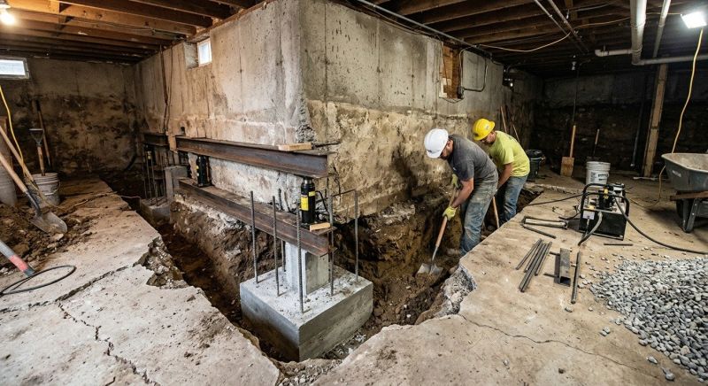 Basement Underpinning in Bountiful, UT