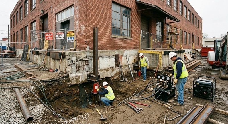 Commercial Foundation Repair in Bountiful, UT