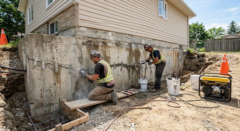 Concrete Foundation Repair in Hooper, UT