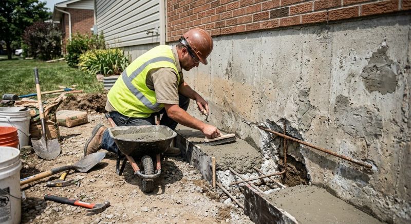 Concrete Foundation Repair in Kaysville, UT