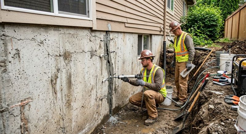 Cracked Foundation Repair in Clearfield, UT