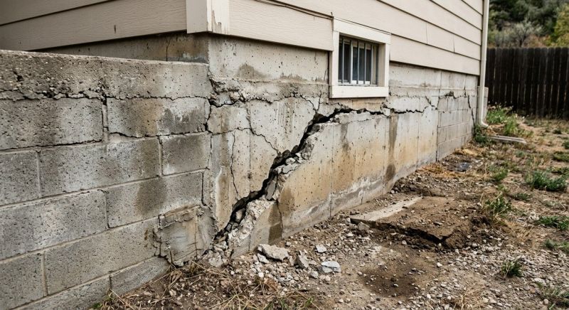 Cracked Foundation Repair in Sandy, UT
