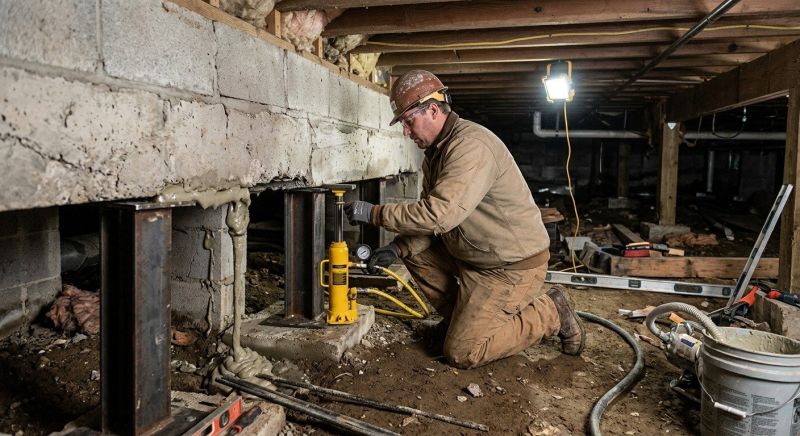 Crawlspace Foundation Repair in Hooper, UT