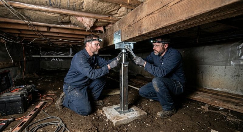Crawlspace Foundation Repair in West Jordan, UT