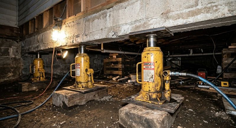 Foundation Jacking in Hooper, UT