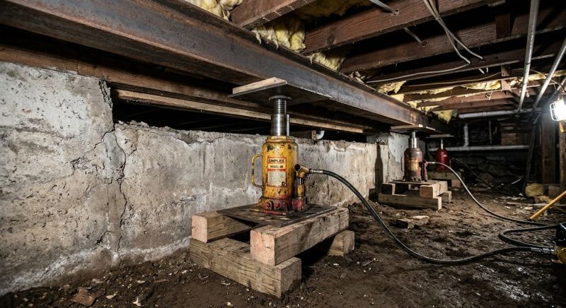 Foundation Jacking in Hooper, UT