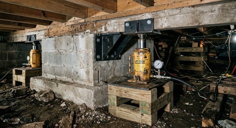 Foundation Jacking in Kaysville, UT
