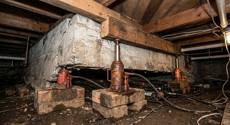 Foundation Jacking in Midvale, UT