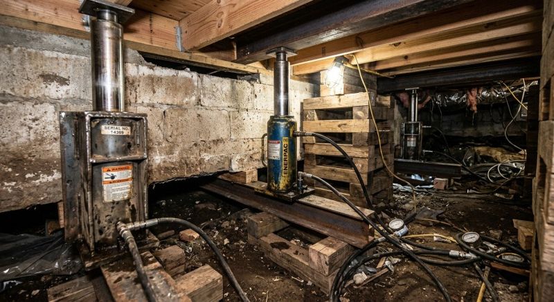 Foundation Jacking in Morgan, UT