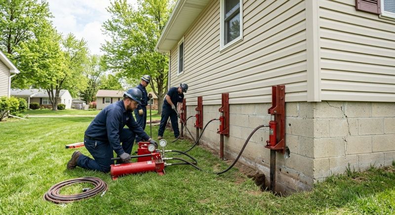 Foundation Jacking in Riverton, UT