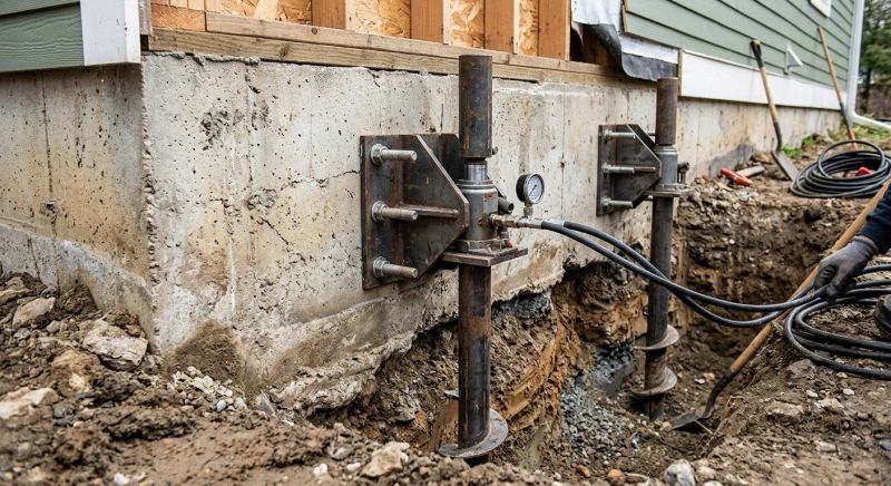 Foundation Pier Leveling in Bountiful, UT