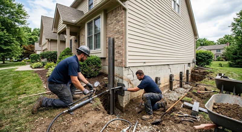 Foundation Pier Repair in Bountiful, UT