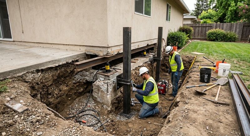 Foundation Pier Repair in Bountiful, UT