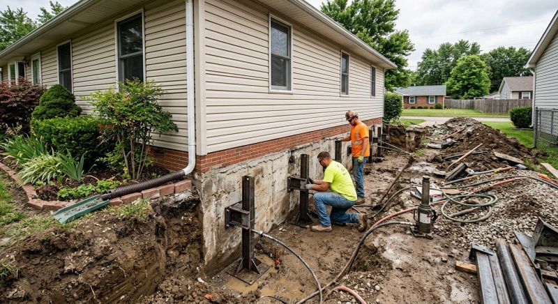 Foundation Pier Repair in Bountiful, UT