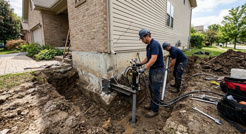 Foundation Settlement Repair in Bountiful, UT