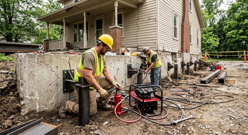 Foundation Stabilizing in Hooper, UT