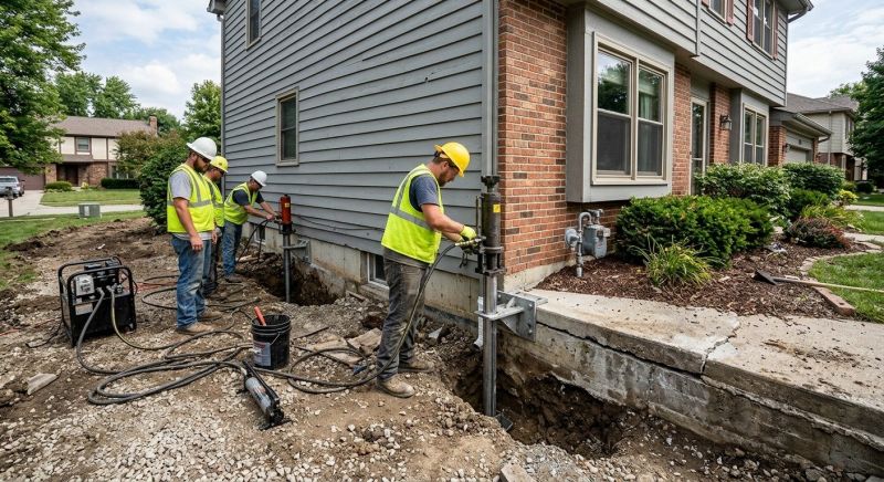 Foundation Stabilizing in Syracuse, UT
