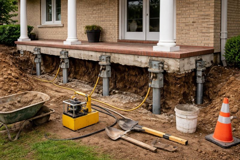 Foundation Stabilizing in Woods Cross, UT