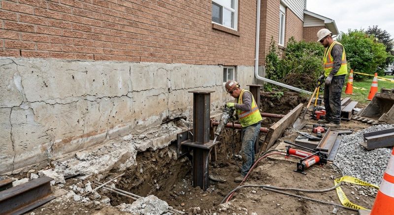 Foundation Structural Repair in North Salt Lake, UT