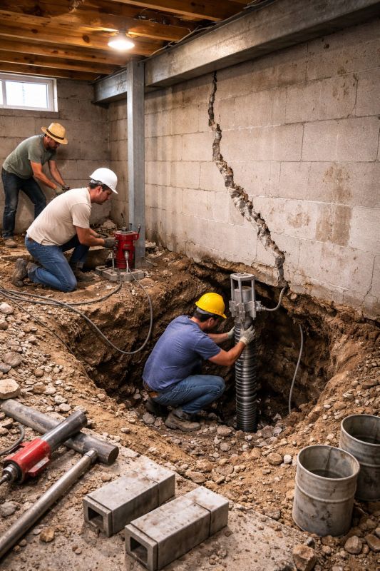 Foundation Structural Repair in Roy, UT