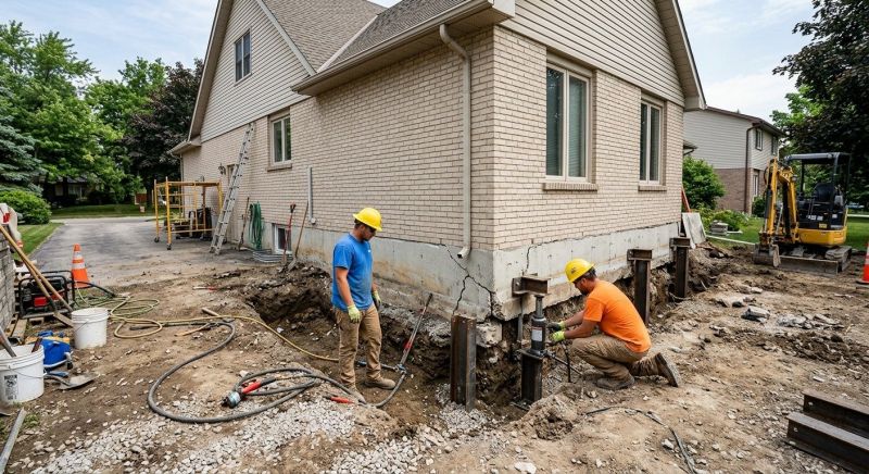 Helical Pile Installation in Bountiful, UT