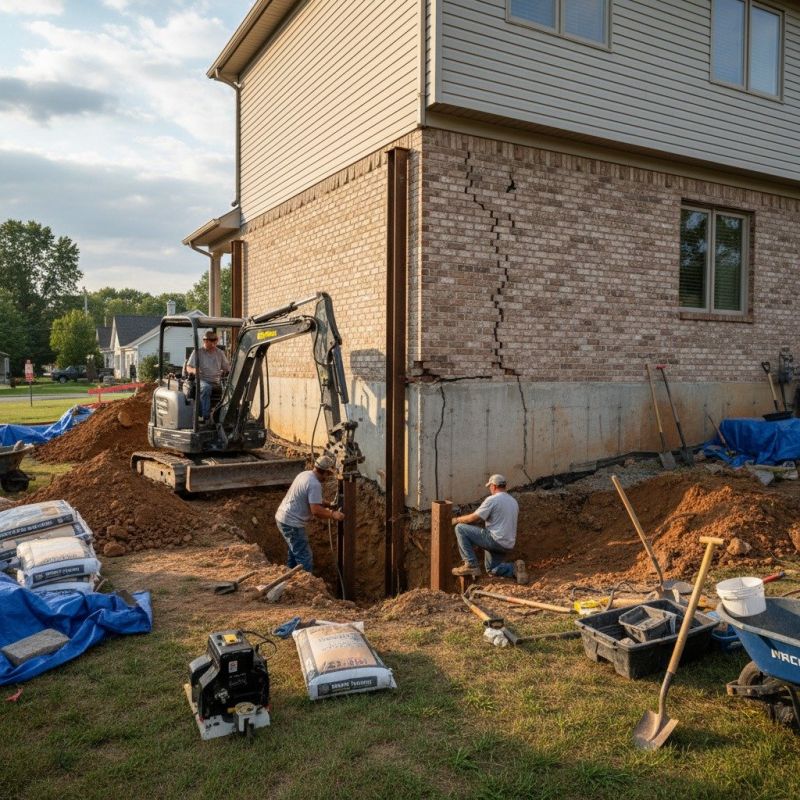 Home Foundation Repair in Farmington, UT