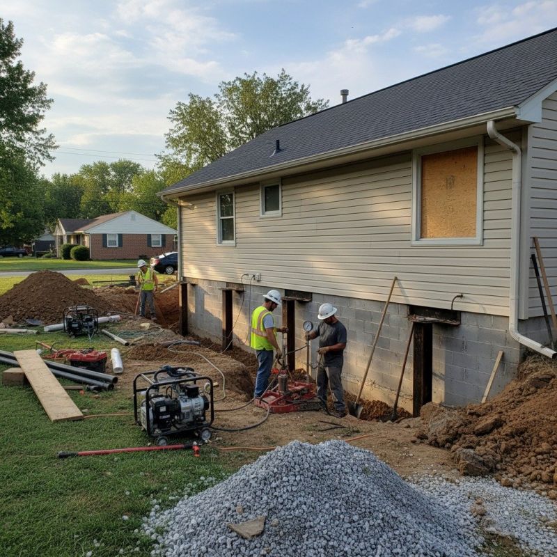 Home Foundation Repair in Morgan, UT