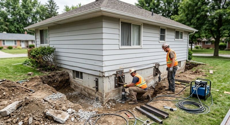 House Foundation Repair in Layton, UT