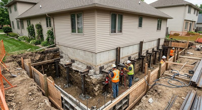 House Underpinning in Bountiful, UT