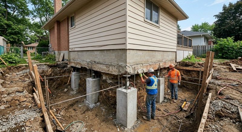 House Underpinning in Bountiful, UT