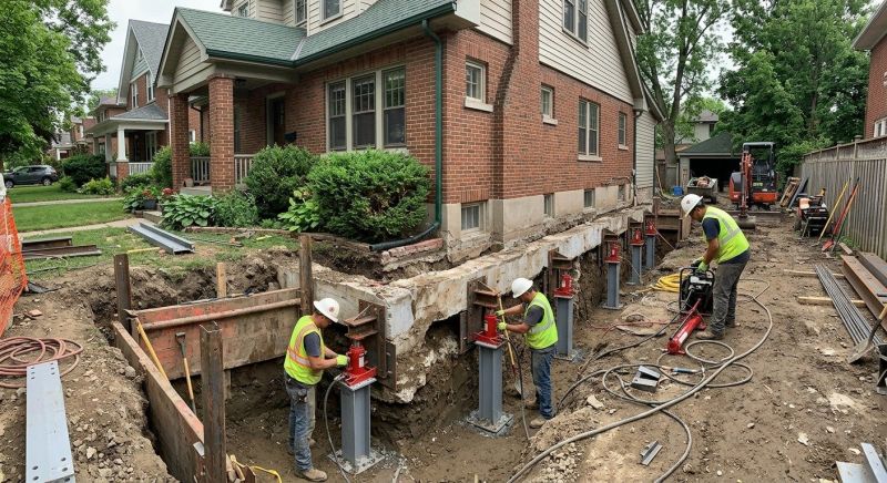 House Underpinning in Bountiful, UT