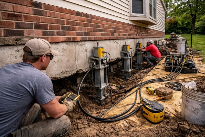 Settling Foundation Service in Centerville, UT
