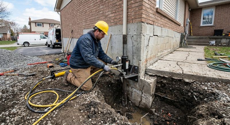 Settling Foundation Service in Midvale, UT