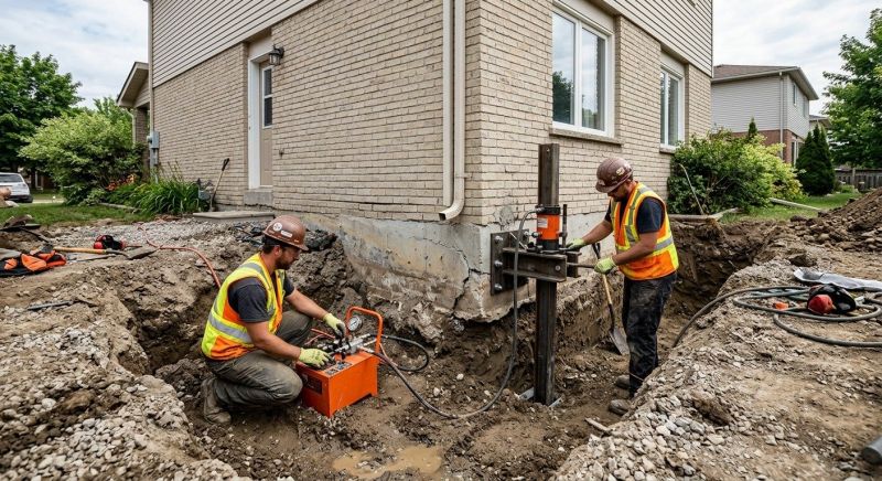 Sinking Foundation Lifting in Bountiful, UT