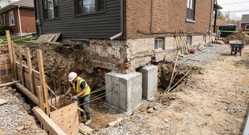Structural Underpinning in Bountiful, UT