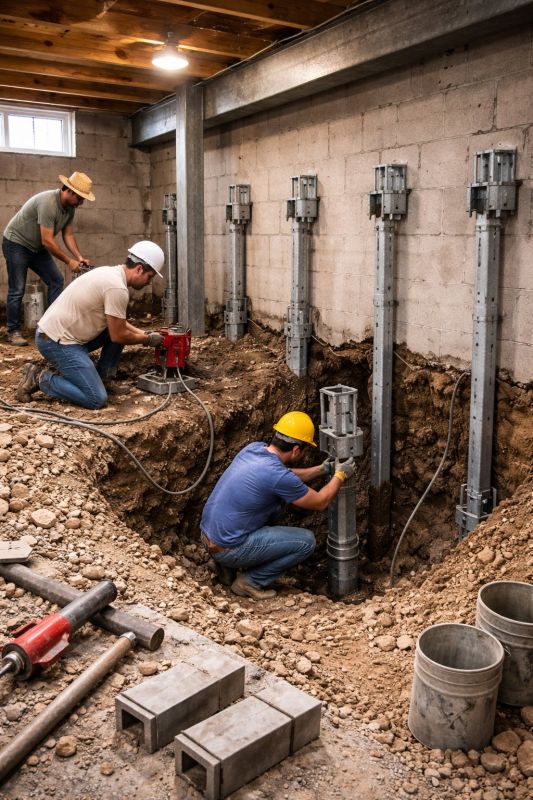 Structural Underpinning in Bountiful, UT