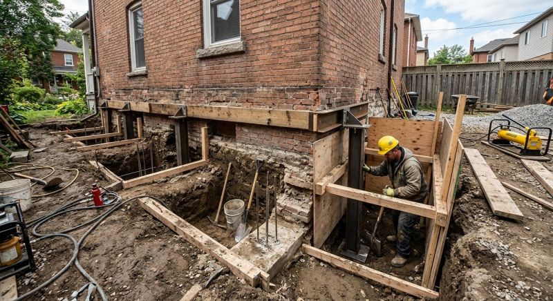 Structural Underpinning in Bountiful, UT