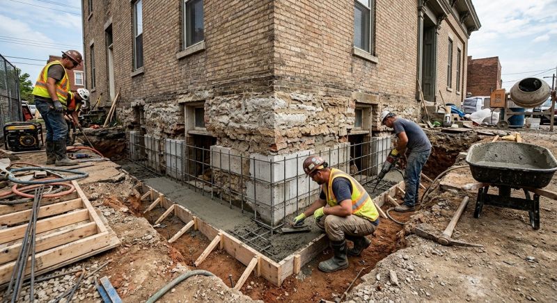 Underpinning Repair in Bountiful, UT